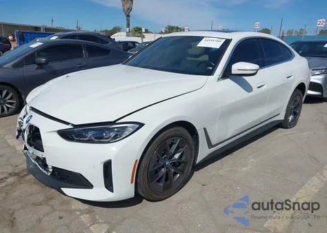 2023 BMW I4 Edrive40 from USA, damaged, VIN WBY73AW0XPFR44350